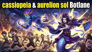 League of Legends cassiopeia &amp; aurelion sol Botlane Combo