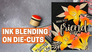 Ink Blending on Die-Cuts - Honey Bee Stamps