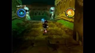 Rayman Rush (PS1) Intro and Gameplay