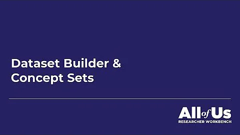 Building your dataset