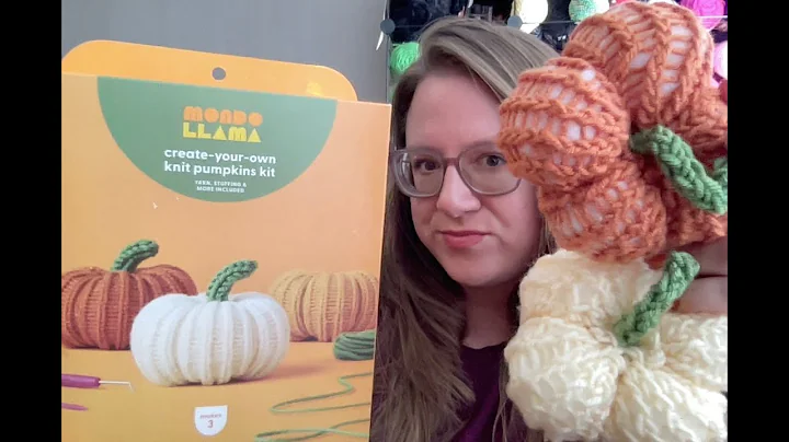 Knit Your Own Llama Pumpkins: A Kit Review