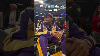 the dunk🥶 from @snoopdogg #lakers #snoopdogg #dunk #nba #shorts