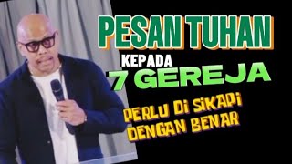 PESAN TUHAN KEPADA 7 GEREJA _ PS. BILLY LANTANG_ KHOTBAH KRISTEN