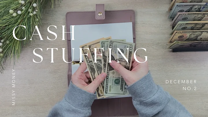 Cash Stuffing $1,650 | December No. 2 | Sinking Funds + Savings Challenges | For Beginners