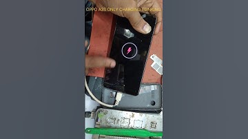 oppo a3s stuck on charging logo/only Red light blinking