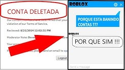 Tive A Conta Banida No Roblox Por Fazer Uma T Shirt Cuidado - roblox baniu milhares de contas sem motivo cuidado duration 4 19