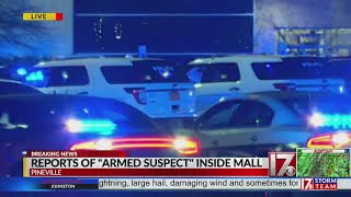 No injuries seen as police continue search for reported ‘active shooter’ at Carolina Place mall