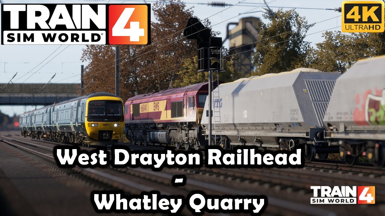 [6C51] West Drayton Railhead to Whatley Quarry - Train Sim World 4 ...