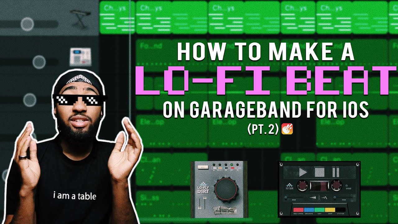 how to make a lofi beat on garageband