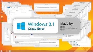Windows 8.1 Crazy Error
