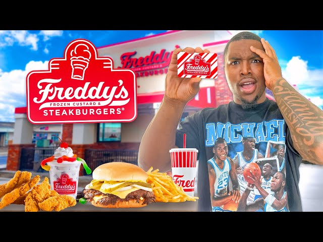 Freddys Steakburger Sent Me A UNLIMITED CARD “I TRIED EVERYTHING