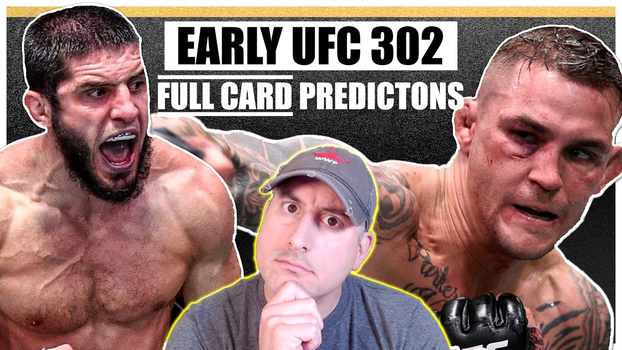 Become a PREMIUM MEMBER at https://wewantpicks.com/join/premium for Exclusive Content and Tools! Additional Links Below ⬇️

The We Want Picks crew break down the entire UFC 302: Makhachev vs. Poirier fight card, giving you their Picks, Predictions and Bets! #UFC302 #WeWantPicks #UFC

🔴  SUPPORT THE SHOW 🔴 
➡️  BECOME A Premium MEMBER : https://wewantpicks.com/join/premium
➡️  BECOME A YouTube MEMBER : https://www.youtube.com/channel/UCmy3jyYMJlbzwIAi-Y1YYpg/join

-----------------------------------------------
PROMOTIONS & GIVEAWAYS
-----------------------------------------------
➡️  Find Them Here : https://www.wewantpicks.com
➡️  Free $50 from WWP 

---------------------
PRIZE PICKS
---------------------
 ➡️  $100 Instant Deposit Match
 ➡️  SIGN UP: https://app.prizepicks.com/sign-up?invite_code=WWP
 ➡️  Promo Code - WWP

-----------------------------------
UNDERDOG FANTASY
------------------------------------
➡️  Sign Up Here : https://www.wewantpicks.com/underdog
➡️  100% Instant Cash Match Promo Code : WWP
➡️  How to Play Underdog Video : https://youtu.be/JJjmXx4_qrM

---------------------------------------------
FREE DRAFTKINGS LEAGUE
---------------------------------------------
➡️  Join Here : https://www.wewantpicks.com/draftkings

---------------------------
 FOLLOW US ON
---------------------------
⚡️ Instagram - https://www.instagram.com/wewantpicks/
⚡️ 2nd YouTube - https://www.youtube.com/@picksnation
⚡️ Twitter - https://twitter.com/wewantpicks
⚡️ Kick - https://kick.com/wewantpicks
⚡️ Rumble - https://rumble.com/user/WeWantPicks
⚡️ Discord - https://discord.gg/xeFdnkUYdf
⚡️ Twitch - https://twitch.tv/wewantpicks
⚡️ Audio Only Podcast - https://anchor.fm/wewantpicks
⚡️ Facebook - https://www.facebook.com/wewantpicks

---------------------------------------------------
UFC 302: Makhachev vs. Poirier
---------------------------------------------------
00:00:00 Awesome Fights Coming Up
00:03:52 Nyamjargal Tumendemberel vs. Andre Lima
00:07:43 Niko Price vs. Alex Morono
00:11:35 Roman Kopylov vs. Cesar Almeida
00:14:40 Phil Rowe vs. Jake Matthews
00:18:09 Grant Dawson vs. Joe Solecki
00:22:22 Mickey Gall vs. Bassil Hafez
00:26:36 Joselyne Edwards vs. Ailin Perez
00:31:30 Send Mail
00:33:43 Kevin Holland vs. Michal Oleksiejczuk
00:36:43 Randy Brown vs. Elizeu Zaleski
00:39:12 Jailton Almeida vs. Alexandr Romanov
00:43:19 Sean Strickland vs. Paulo Costa
00:48:21 Islam Makhachev vs. Dustin Poirier
00:52:47 Become a Premium Member

--------------------------------
 MAILING ADDRESS
--------------------------------
We Want Picks LLC
PO Box 406
Prosper, TX 75078

DISCLAIMER: 
This description contains affiliate links, which means that if you click on one of the product links and buy a product, I receive a small commission.