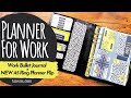 Planner for Work | Bullet Journal for Work | A5 Rings Work Planner