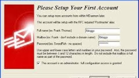 Lecture 2 Installation and config of MDaemon E-mail server easy Lecture Urdu
