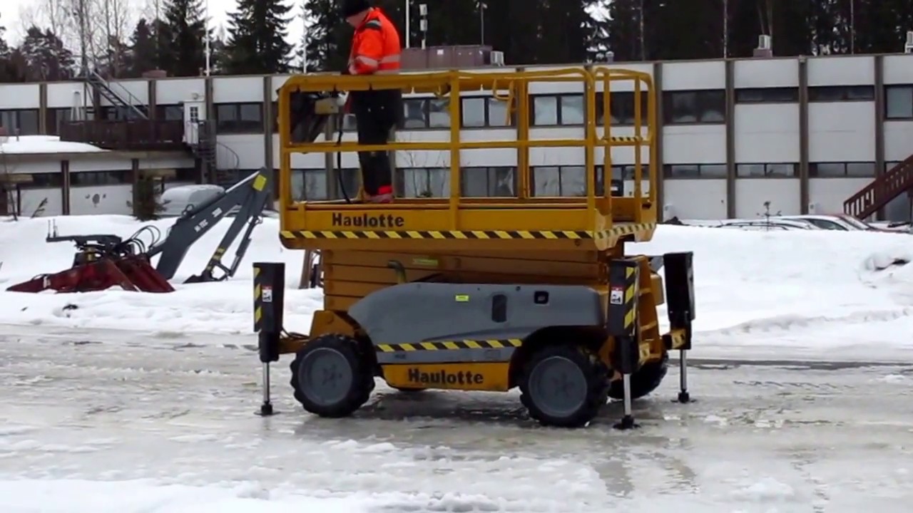 Compact Dx12 Rte Haulotte Compact DX12 saksilavanostin - YouTube