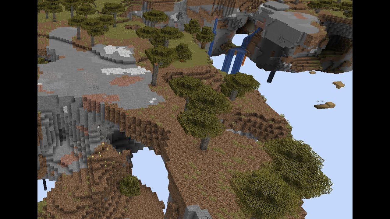 Minecraft HARDCORE on a FLOATING ISLAND - YouTube