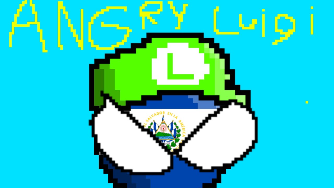 angry luigi versión countryball 🤑 - YouTube
