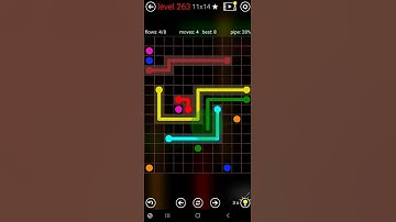 How To Solve Flow Free 11x14 Mega Mania Pack Level 263 Board Walk Through Solution Walkthrough