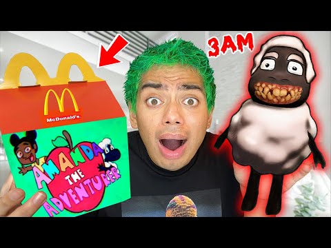 DO NOT ORDER WOOLY HAPPY MEAL FROM MCDONALDS AT 3AM!! AMANDA THE ADVENTURER HAS NEW SECRET VHS TAPE
