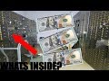Found hundreds got into closed bank vault abandoned bank with safes full of money