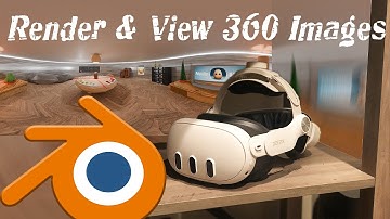 Render a 360 Image in Blender & View on an Oculus Quest