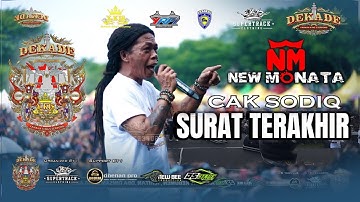 SURAT TERAKHIR - CAK SODIQ FT CAK LAN - LIVE SATU DEKADE Y-KIS SERPONG - SUPERTRACK EVENT ORGANIZER