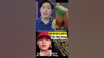 Review Ý Nghĩa Ly 3 Chân Giả Cổ Tần Thủy Hoàng | Vũ Ngọc Thiên Official #Shorts #review