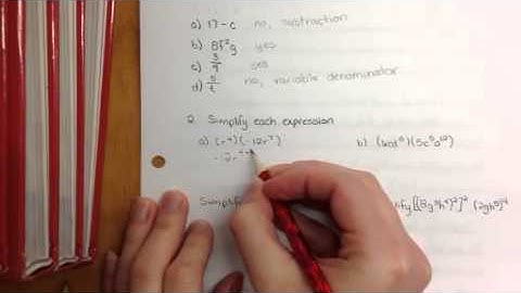 7-1: Multiplication Properties of Exponents (Part 2)