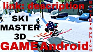 SKI MASTER 3D _ 🏁 _ racing game _ 🎿 master 3d gameplay HD _ Ski master race app -- HD graphics game screenshot 1