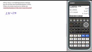 Matematik 5000 1B Uppgift 4342 För Reviderad Ämnesplan 2021