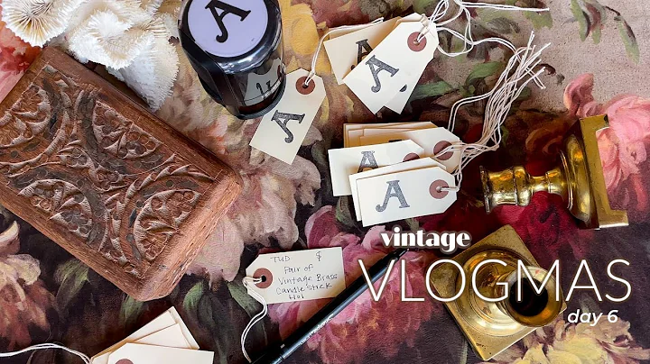 Come stabilire i prezzi dei prodotti vintage e fare una ricerca di mercato | VLOGMAS vintage '21 Giorno 6