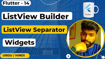 Listview Builder Listview Separator || Create Dynamic Widgets Flutter Urdu/Hindi || Jawad Aslam