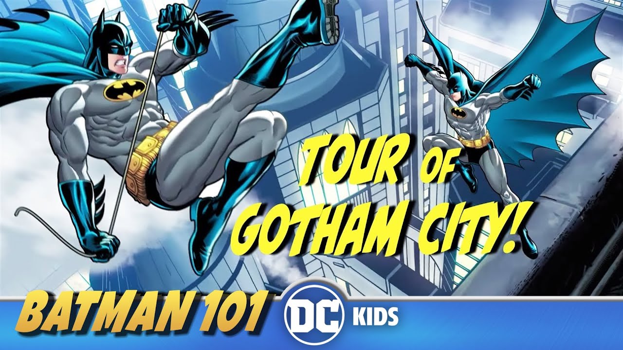 Tour Of Gotham City | Batman 101 | @dckids - YouTube