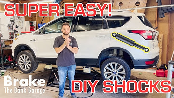 How to Replace Rear Shocks on a Ford Escape (2013-2019)