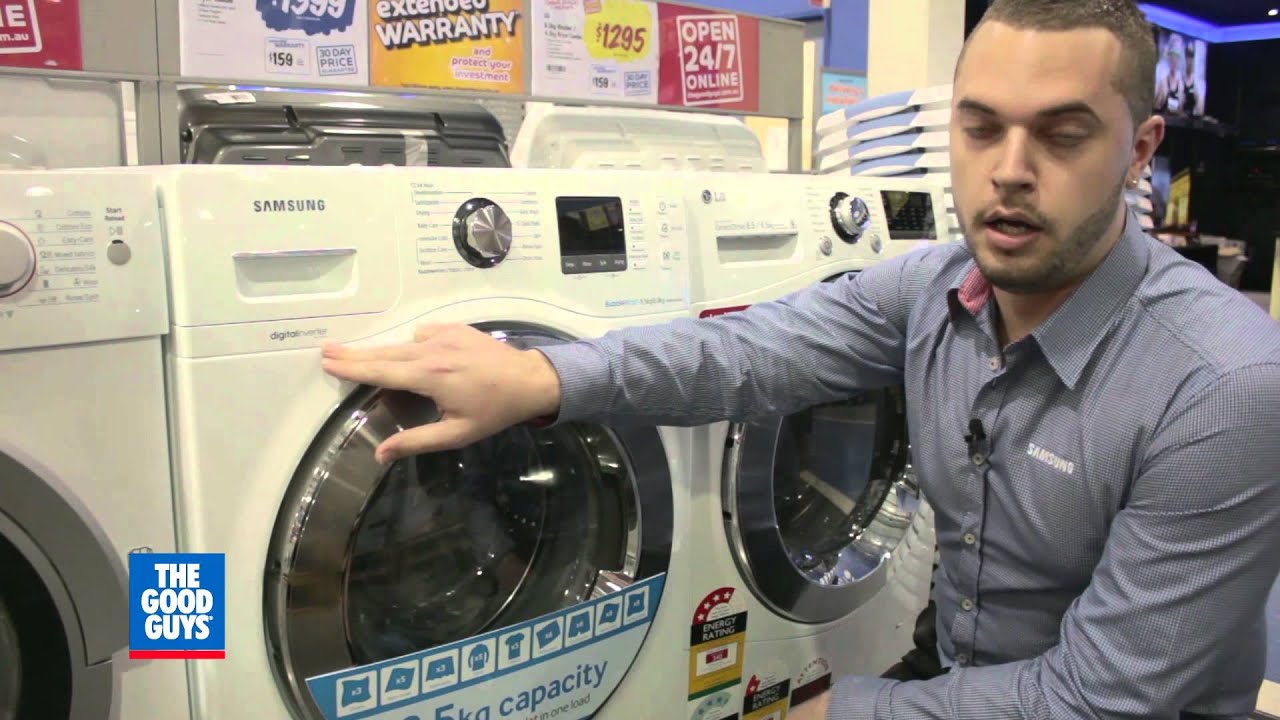 Updating your laundry with Samsung |The Good Guys - YouTube