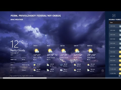 Мобильное приложение Прогноз погоды. Прогнозы Я.Погода, Гисметео, РАДАР