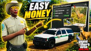 How to Make EASY Money in GTA Online (Wildlife Photography Guide is INSANE) 