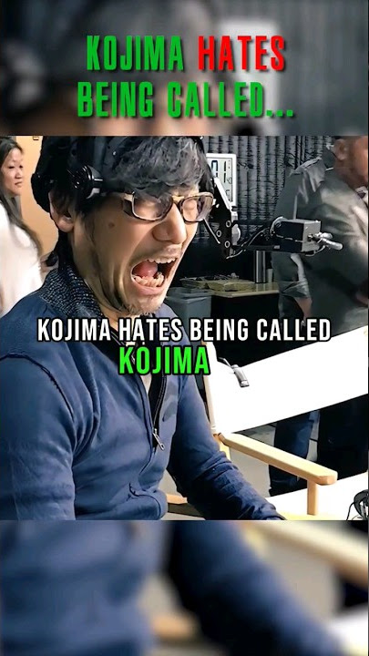Kojima hates being called...#shorts