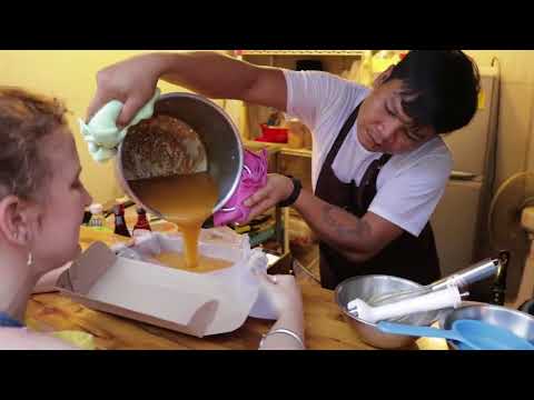 Recycling Waste Cooking Oil into Natural Soap Episode 3