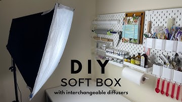 DIY SOFT BOX (cheap and easy!)