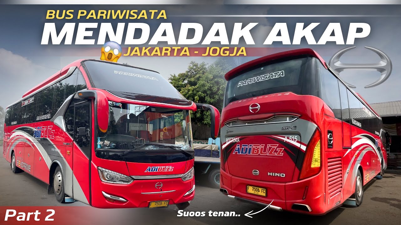 BUS PILIHAN KE JOGJA ANGKATAN PAGI‼️ Jakarta-Jogja with Adibuzz Laksana ...