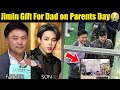 Jimin biggest gift for dad on parents day  jimin emotional letter for dad in hindi  bts