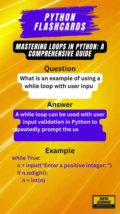 Mastering Loops in Python: A Comprehensive Guide #LoopsInPython # ...
