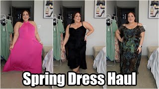 HUGE Spring Plus Size Try-On Dress Haul | Collective Try-On Haul | City Chic, Bloomchic, Livd by MissGreenEyes 3,291 views 2 months ago 23 minutes