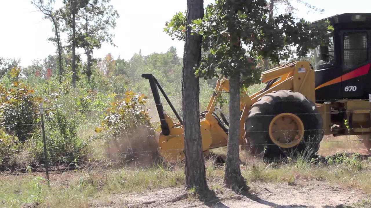 Warren Miles Hydro Ax Mulcher Demo YouTube