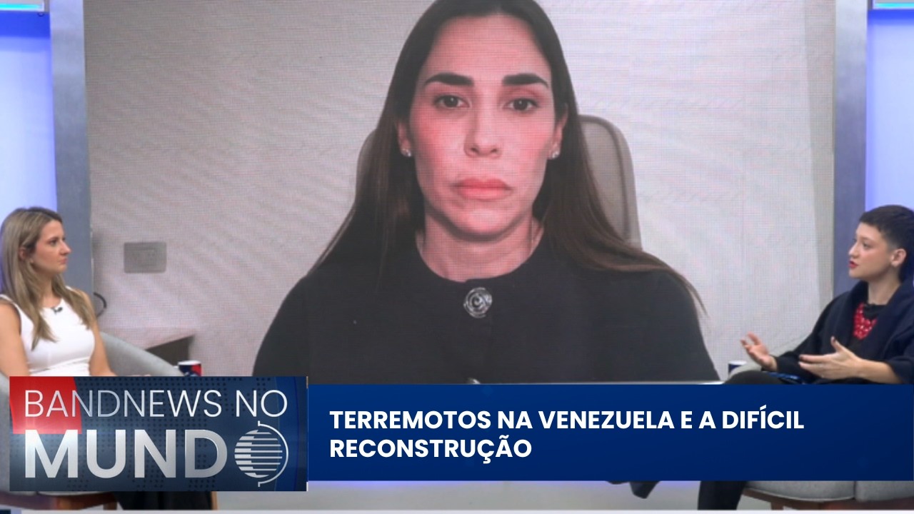 BandNews no Mundo: terremotos na Venezuela e a difícil reconstrução | BandNewsTV