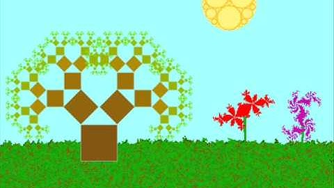 A Year in the Life of a Pythagoras Tree