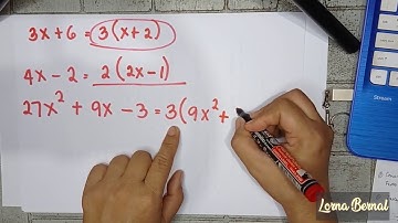 FACTORING - COMMON MONOMIAL FACTOR