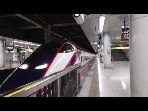 山形新幹線 つばさ145号 新庄行き E3系と東北新幹線 やまびこ145号 仙台行き E2系  2020.07.25