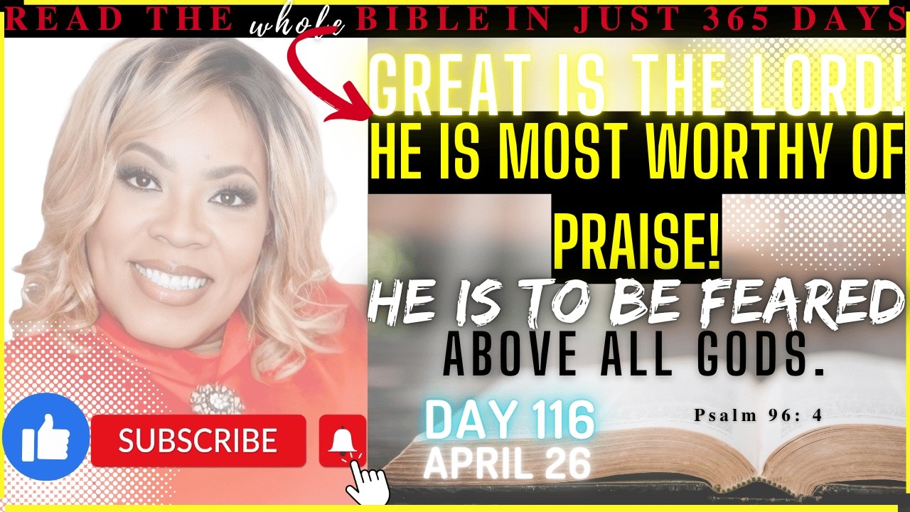 April 26 | Read the Whole Bible in 365 Days with Pamela Hope - YouTube